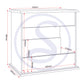 Stratford Sofa End Table - White