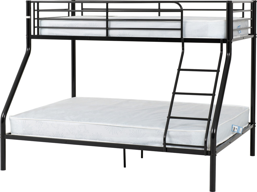 Tandi Triple Sleeper Bunk Bed - BLACK