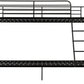 Tandi Triple Sleeper Bunk Bed - BLACK