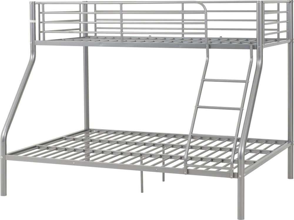 Tandi Triple Sleeper Bunk Bed - SILVER