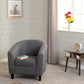 Tempo Tub Chair - Grey Fabric