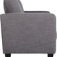 Tempo Two Seater Sofa-in-a-Box - GREY FABRIC