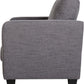 Tempo Two Seater Sofa-in-a-Box - GREY FABRIC
