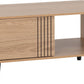 Tessa 1 Door Coffee Table - Natural Oak Effect