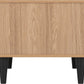 Tessa 1 Door Coffee Table - Natural Oak Effect