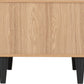 Tessa 1 Door Coffee Table - Natural Oak Effect