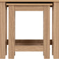 Tessa Nest of 2 Tables - Natural Oak Effect