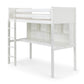 Titan 90cm Single White Highsleeper Loft bed with Desk