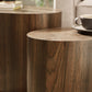 Toba Walnut Effect Nest of 2 Tables