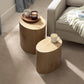 Toba Light Oak Effect Nest of 2 Tables