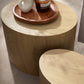 Toba Light Oak Effect Nest of 2 Tables