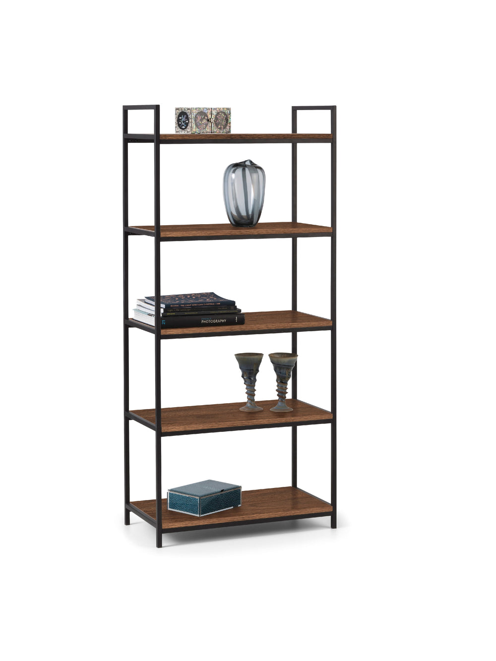 Tribeca Tall Bookcase - Walnut