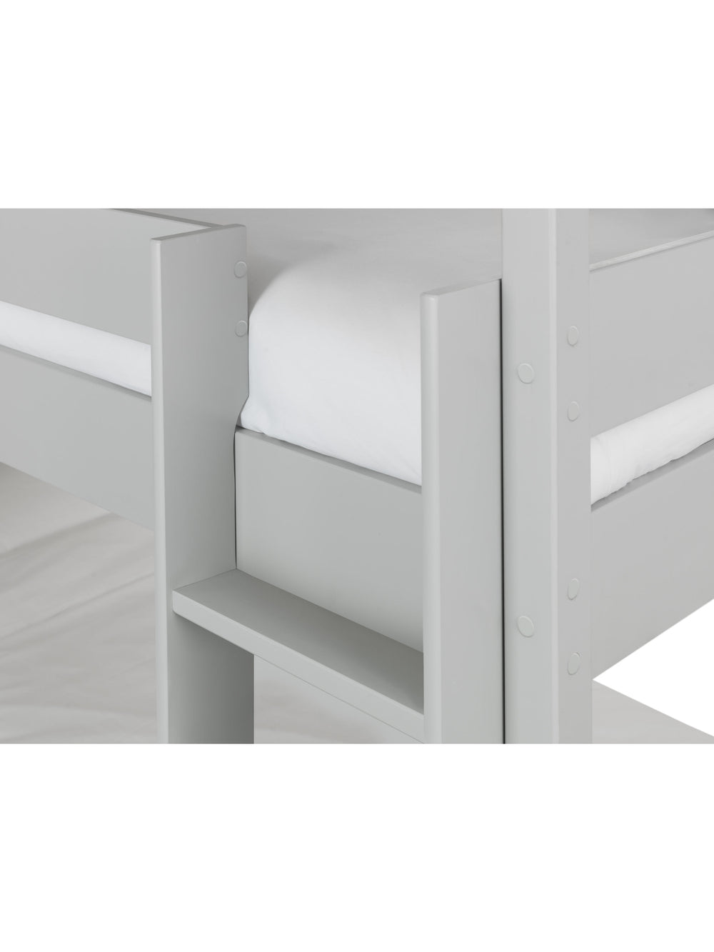Trio 90cm Single Grey 3 Tier Triple Bunk Bed