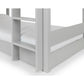 Trio 90cm Single Grey 3 Tier Triple Bunk Bed