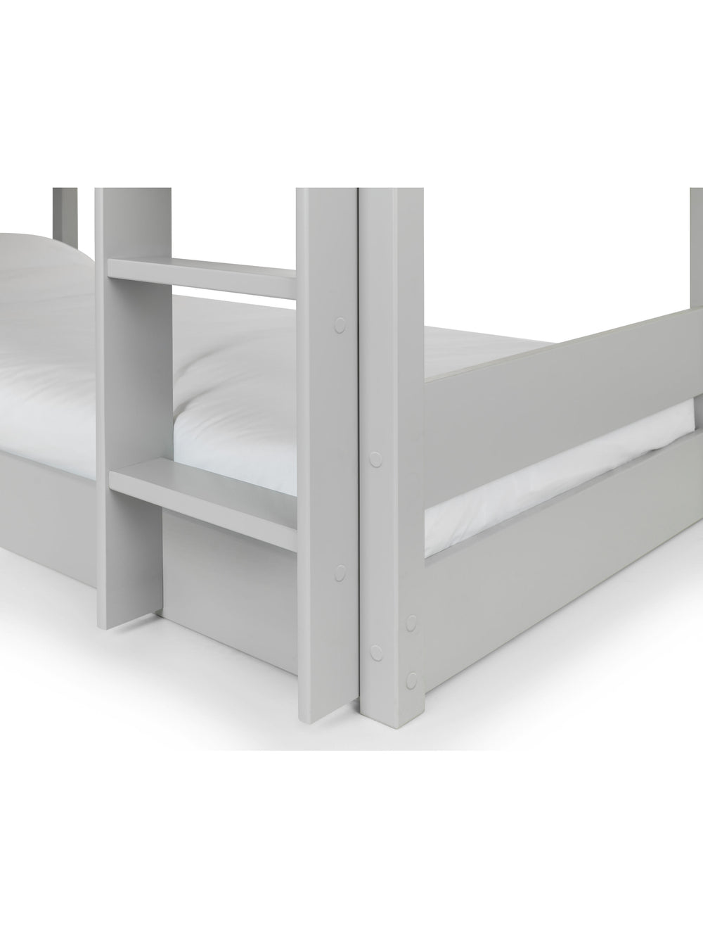 Trio 90cm Single Grey 3 Tier Triple Bunk Bed