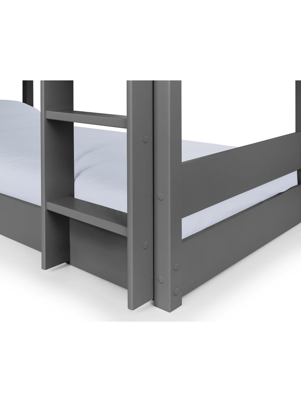 Trio 90cm Single Anthracite Black 3 Tier Triple Bunk Bed