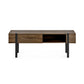 Troy TV Unit up to 65 Inch - Rustic Wood Effect