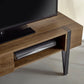 Troy TV Unit up to 65 Inch - Rustic Wood Effect
