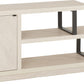 Turin TV Stand - Light Oak Effect/Black