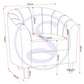 Tempo Tub Chair - Black Faux Leather