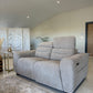 Tokyo Electric Recliner Beige 2 Seater