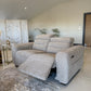 Tokyo Electric Recliner Beige 2 Seater