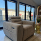 Tokyo Electric Recliner Beige Armchair