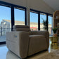 Tokyo Electric Recliner Beige Armchair