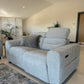 Tokyo Electric Recliner Grey 2 Seater