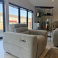 Tokyo Electric Recliner Grey Armchair