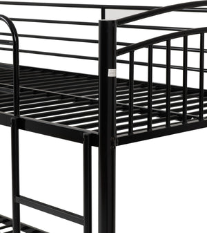 Ventura 3' Bunk Bed - BLACK