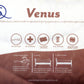 Venus 4' Memory Cool Rolled Mattress - White Fabric