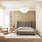 Verona 5' Bed - Brown Fabric