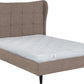 Verona 5' Bed - Brown Fabric