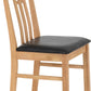 Vienna Drop Leaf Dining Set - MEDIUM OAK/BROWN PU