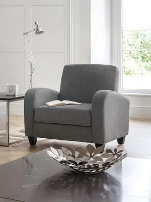 Vivo Chair In Dusk Grey Chenille