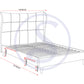 Verona 4'6" Bed - Grey Fabric