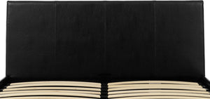 Waverley 5' Storage Bed - BLACK PU