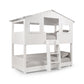 Willow Treehouse Bunk Bed – White, Single