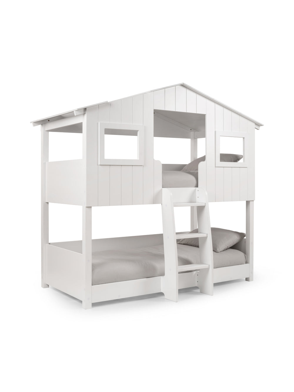Willow Treehouse Bunk Bed – White, Single