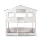 Willow Treehouse Bunk Bed – White, Single