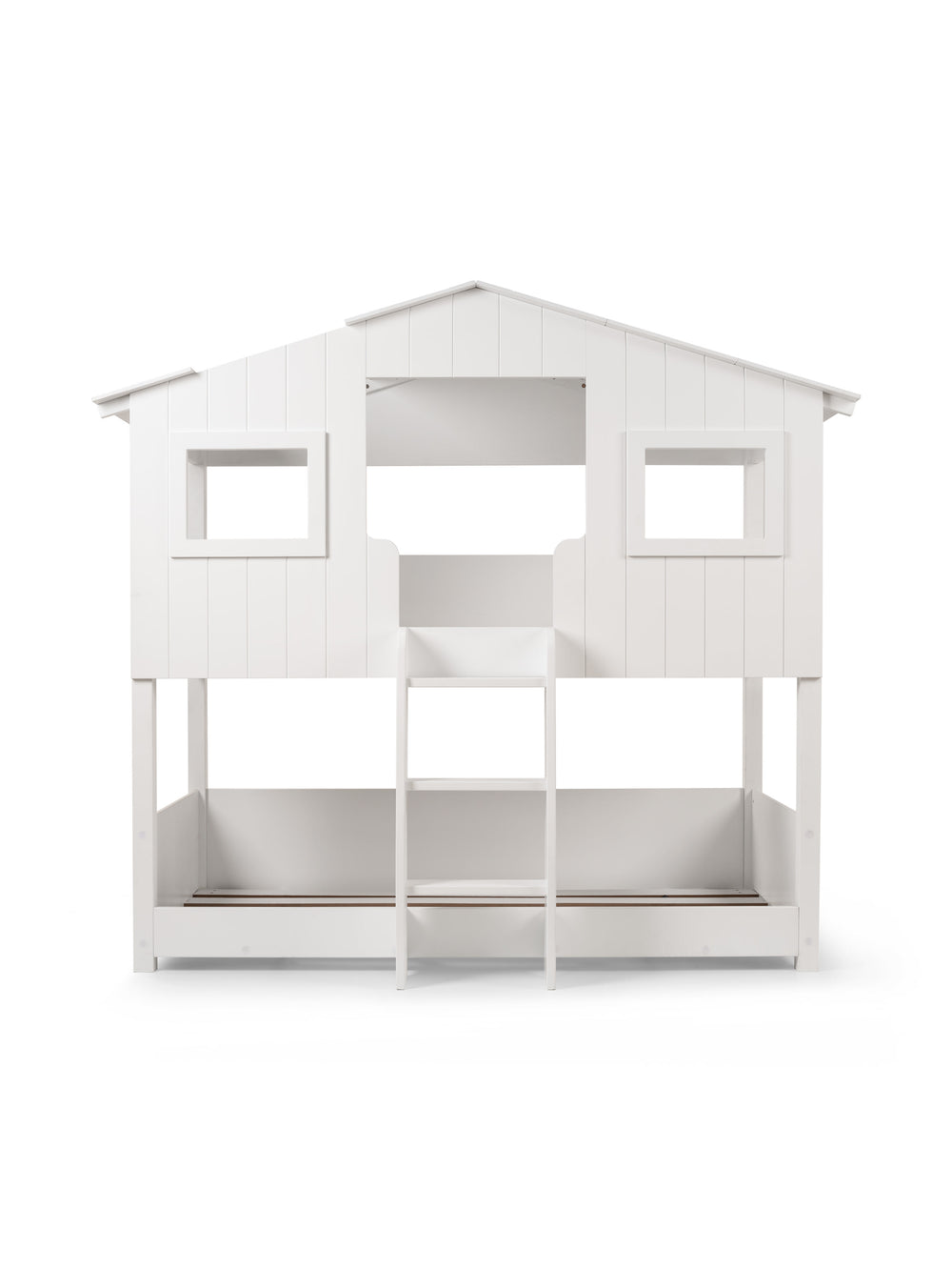 Willow Treehouse Bunk Bed – White, Single