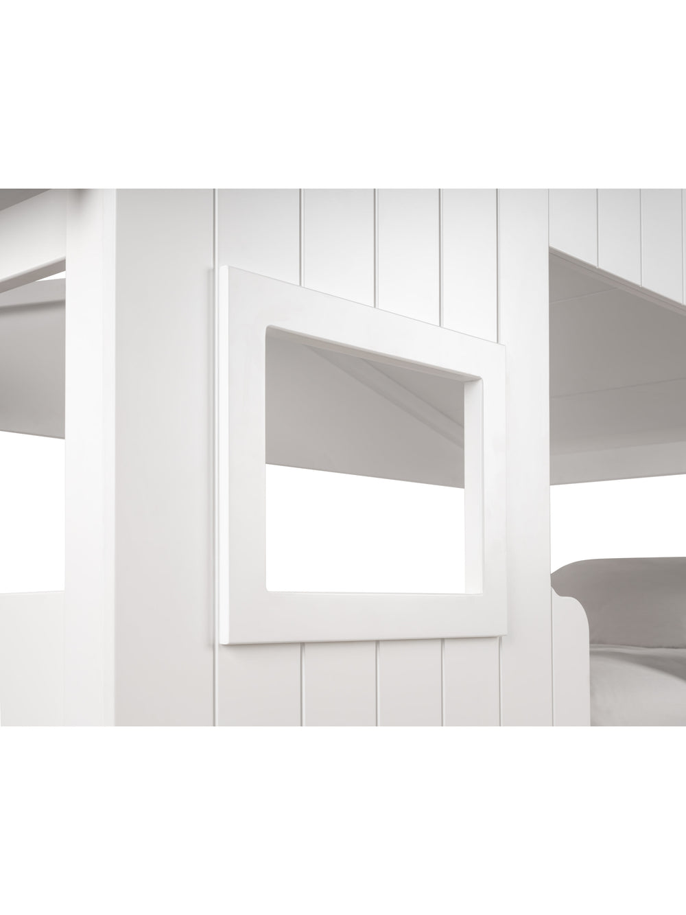 Willow Treehouse Bunk Bed – White, Single
