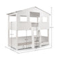 Willow Treehouse Bunk Bed – White, Single