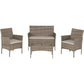 Willow 4 Piece Garden Set