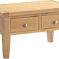 Windsor 2 Drawer Coffee Table - Natural Oak