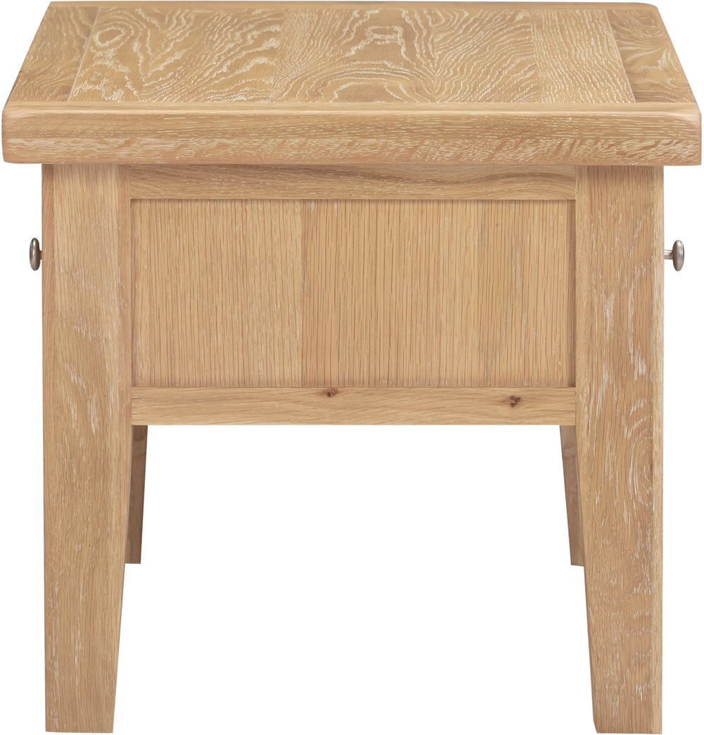 Windsor 2 Drawer Coffee Table - NATURAL OAK