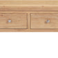 Windsor 2 Drawer Coffee Table - Natural Oak