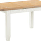 Windsor Extending Dining Table - Ivory/Oak