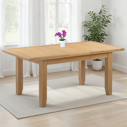 Windsor Extending Dining Table - NATURAL OAK
